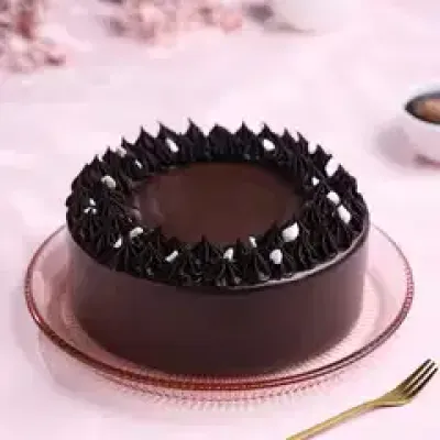 Velvety Chocolate Truffle Cake