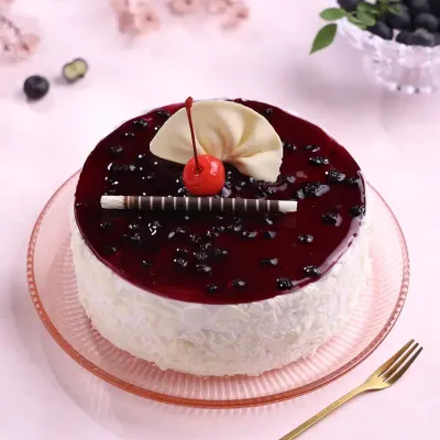 Blueberry Vanilla Cake