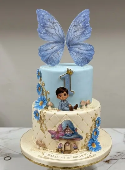 1st Birthday Designer Cake for Boy