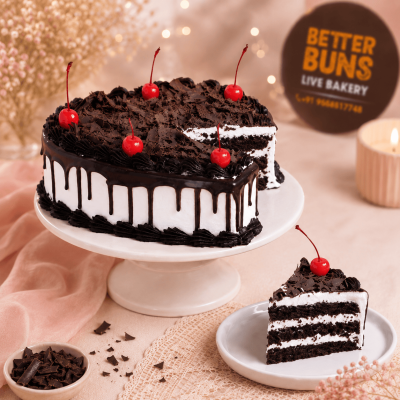 Heart Shape Chocolate Vanilla Cream Cake