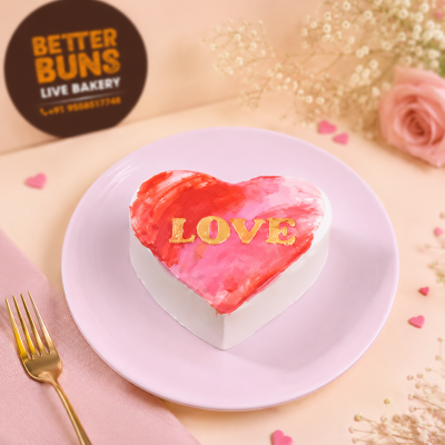 Love Heart Bento Cake