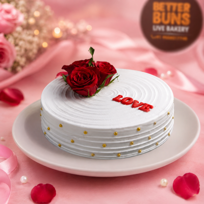 Love N Rose Cake