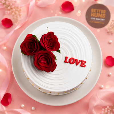 Love N Rose Cake