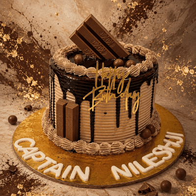 KitKat Crunch Chocolate Cake