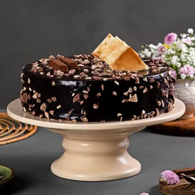 Choco Truffle Cake made With KitKat